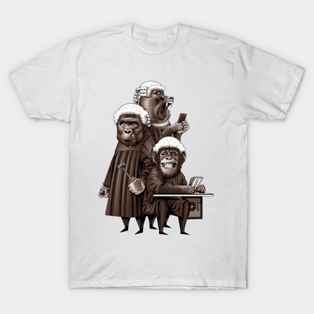 Judicial Activism T-Shirt by ADAMLAWLESS